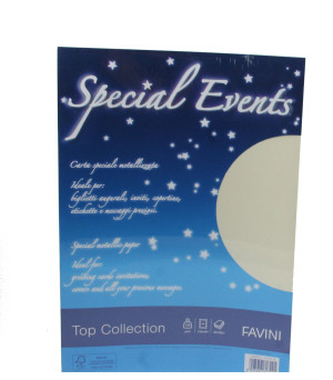 A69Q154 06 CARTA SPECIAL EVENTS CREMA A4 20FF 120GR