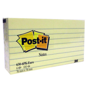 POST IT RIGHE GIALLO CANARY