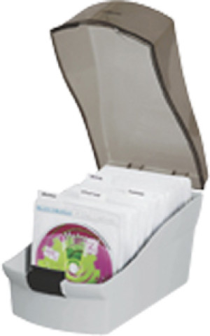 ARCHIVIO CD/DVD "SLEEVE FILE" 100 CD