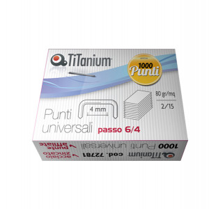 PUNTI METALLICI UNI 64/1000 72781 3.6