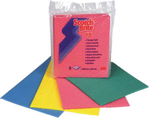 PANNO SPUGNA TELATO SCOTCH BRITE SB15 5PZ BLU