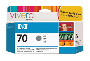 HP ORIG. n.70 GRIGIO VIVERA C9450A 130ML. Z2100