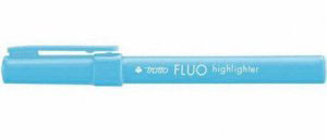 EVIDENZIATORE TRATTO FLUO AZZURRO 37112