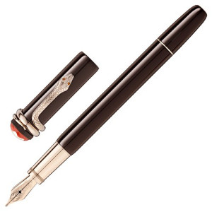 116541 PENNA STILOGRAFICA HERITAGE ROUGE E NOIR COLOR COGNAC