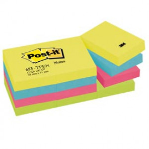 POST-IT 653-TFEN 38X51 CONF.12 COL.ENERGY 64208