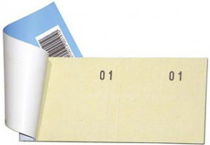 BLOCCO NUMERATO 1-100 GENERICO DUE SEZIONI 6X13