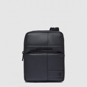 CA3084W129W/N BORSELLO UOMO PRTA I-PAD MINIIN TESSUTO GOMMATO