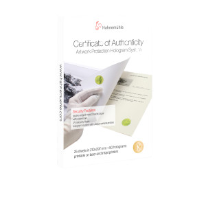 10640397 CERTIFICATE "CERTIFICATE OF AUTHENTIC" 150GR A4 25FF
