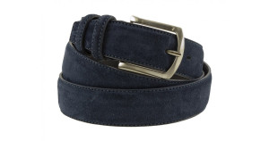 224164U254110 CINTURA UOMO CAMOSCIO