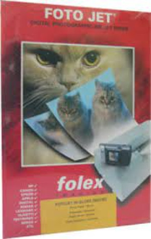 CARTA FOTOJET BIANCA BRILL. HI-GLOSS 260GR A3 50FF.