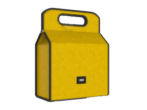 ID6005 BORSA TERMICA ON THE GO GIALLO