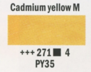 5501052712 REMBRANDT COLORE OLIO T9 GIALLO CADMIO MEDIO SERIE 4 40ML
