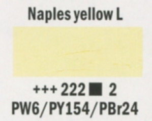 5501052222 REMBRANDT COLORE OLIO T9 GIALLO NAPOLI CH. SERIE 2 40ML