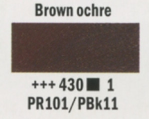 5501054302 REMBRANDT COLORE OLIO T9 OCRA BRUNA SERIE 1 40ML