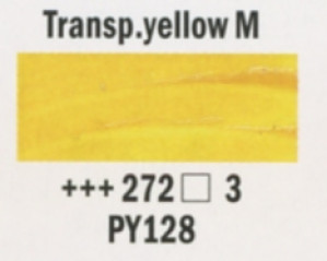 5501052722 REMBRANDT COLORE OLIO T9 GIALLO TRASP.MED. SERIE 3 40ML