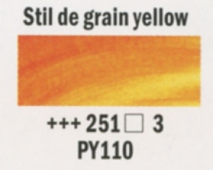 5501052512 REMBRANDT COLORE OLIO T9 STIL.DE GRAIN GIALLO SERIE 3 40M