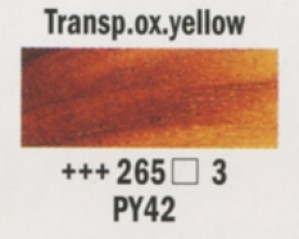 5501052652 REMBRANDT COLORE OLIO T9 GIALLO OSSIDO TRASP.SERIE 3 40ML