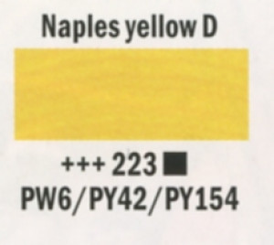 5522052230 VAN GOGH ACRILICO T9 GIALLLO DI NAPOLI SCURO