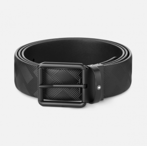 131183 BELT ROLL PIN BUCKLE PVD BLACK