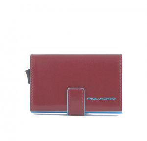 PP5649B2BLR/R PORTA CARTA DI CREDITO IN METALLO