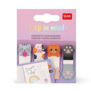 SKNKIT2 ADHESIVE PAGEMARKERS KITTY