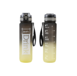 ID2131A BORRACCIA IN TRITAN 1500ML NERO E GIALLO
