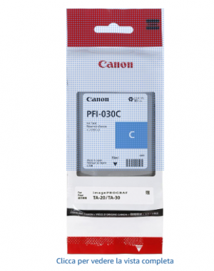 PFI-030C 3490C001 CANON CARTUCCIA CIANO 55ML X TA20/30
