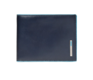 PU1241B2R/BLU2 PORTAFOGLIO UOMO SOTTILE PELLE C/PORTACARTE