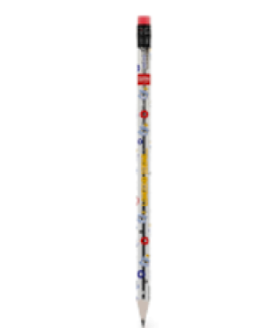 SCV0075 RECYCLED PAPER PENCIL ROBOT
