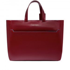 BD6680B2/R SHOPPING BAG 15.6"PELLE